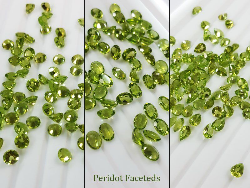 Peridot Faceted